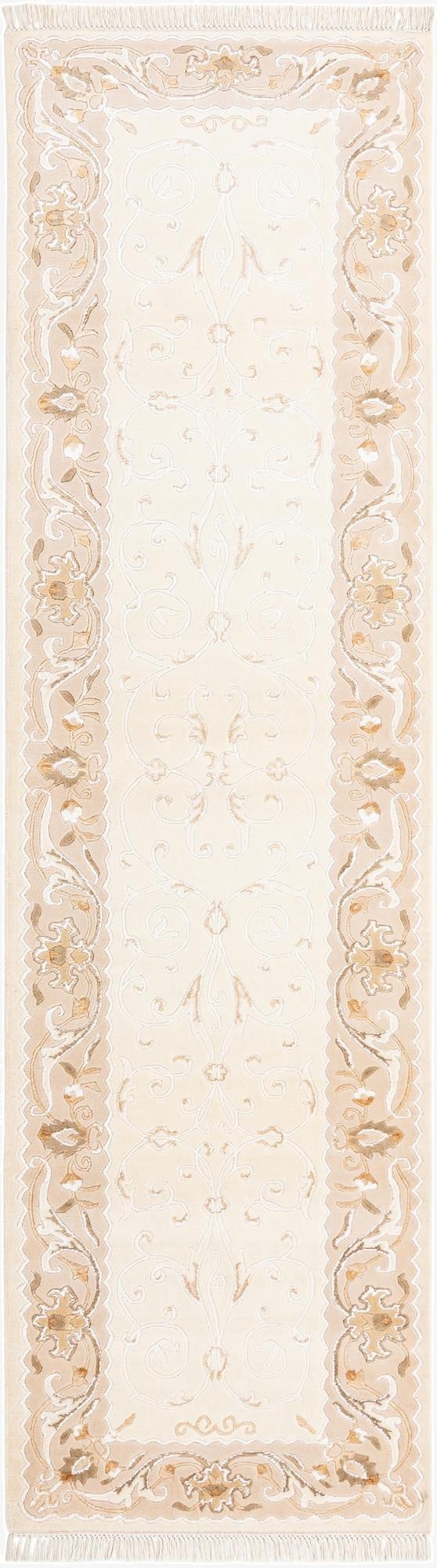  2' 10 x 9' 9  Hand Knotted Darya Wool Runner Rug