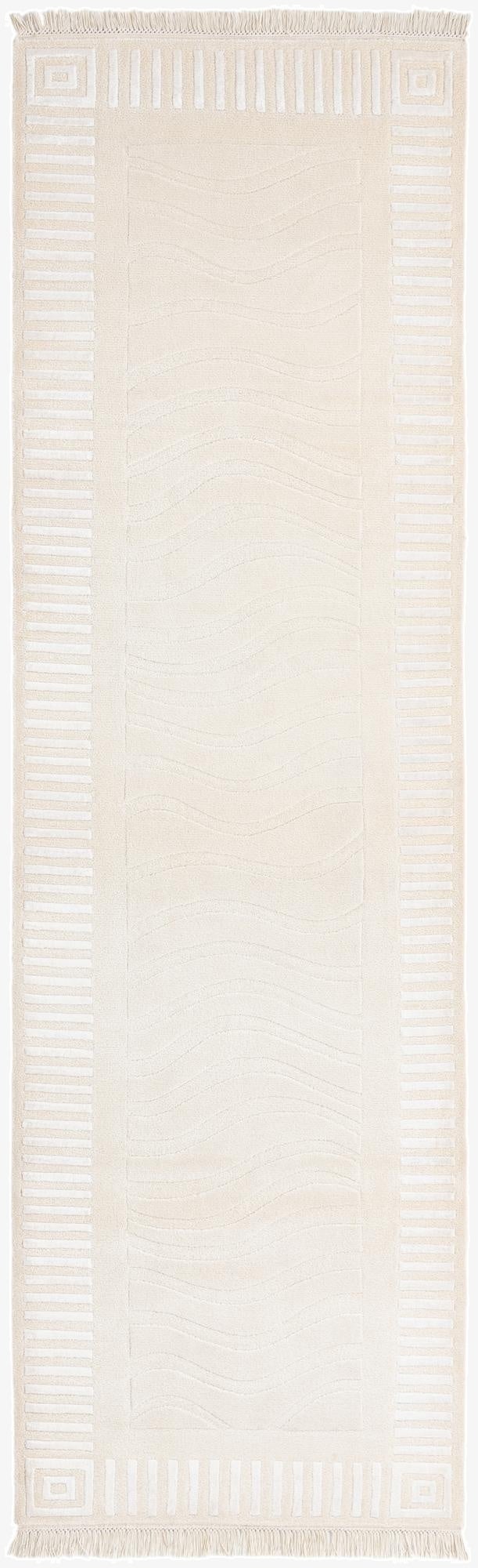  2' 11 x 9' 10  Hand Knotted Darya Wool Runner Rug