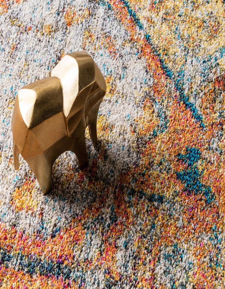 Detail image of  2' 7 x 10'  Washable El Paso Runner Rug