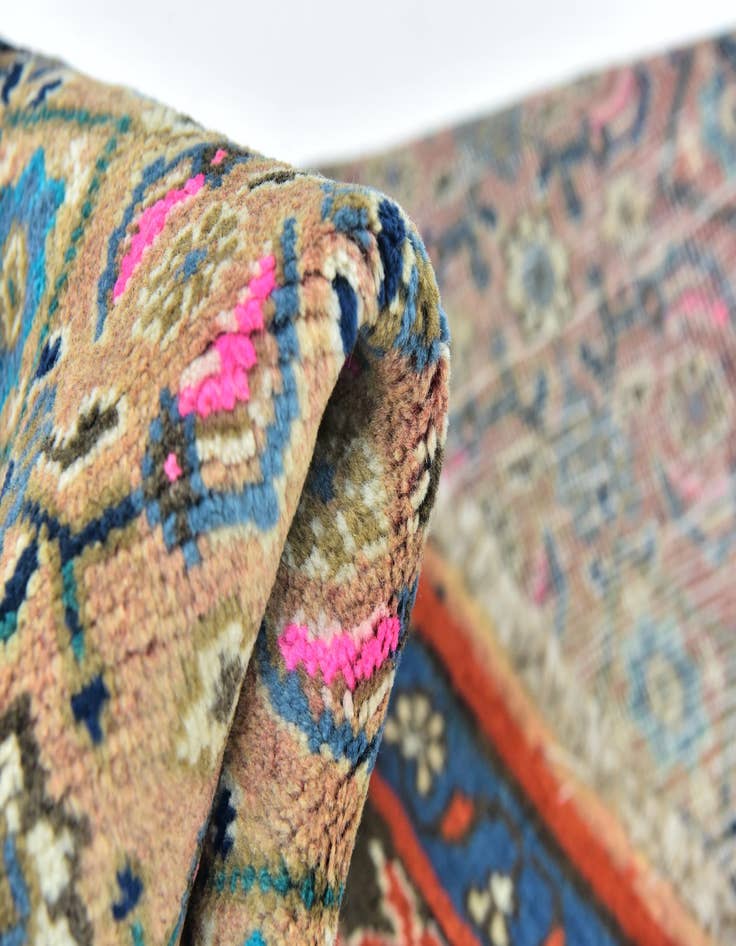 Detail image of  5' 2 x 10' 2  Hand Knotted Farahan Persian Wool Runner Rug