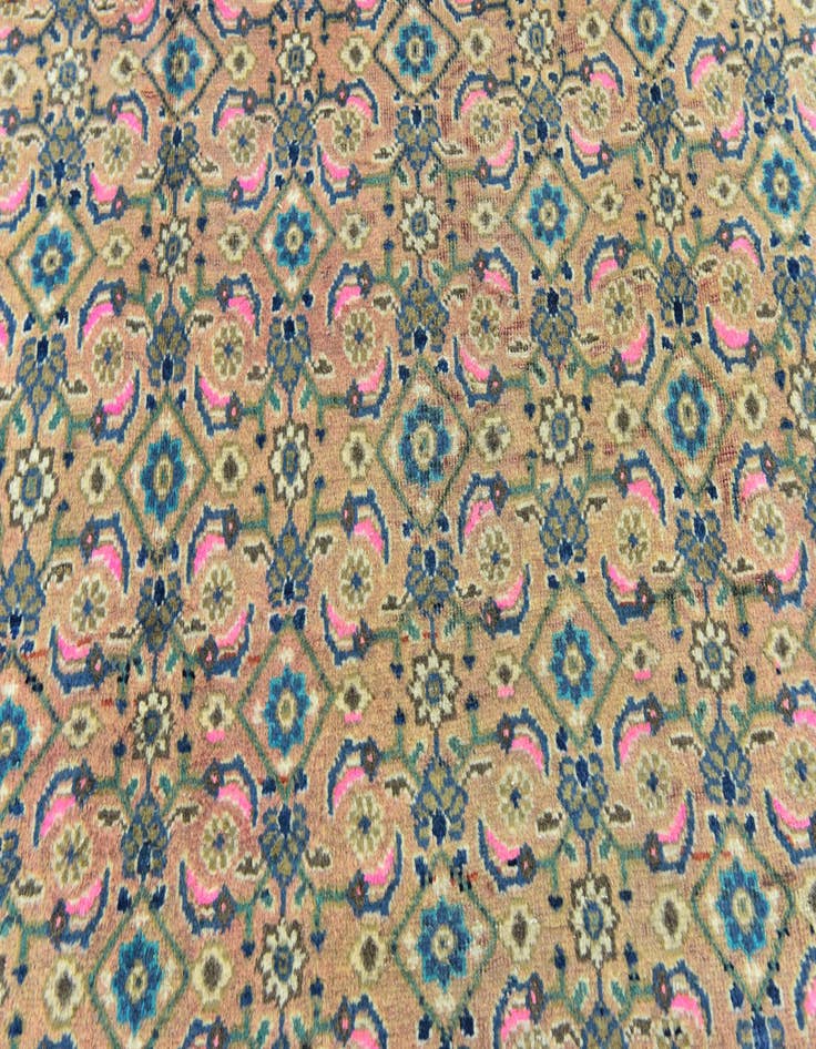 Detail image of  5' 2 x 10' 2  Hand Knotted Farahan Persian Wool Runner Rug