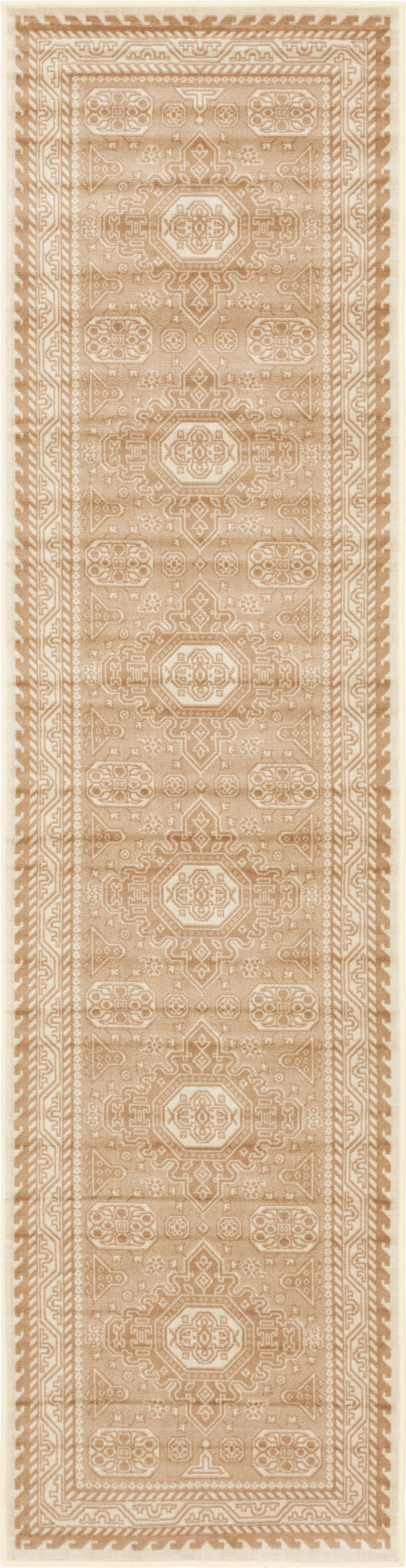  3' x 11' 10 Gharajeh Runner Rug