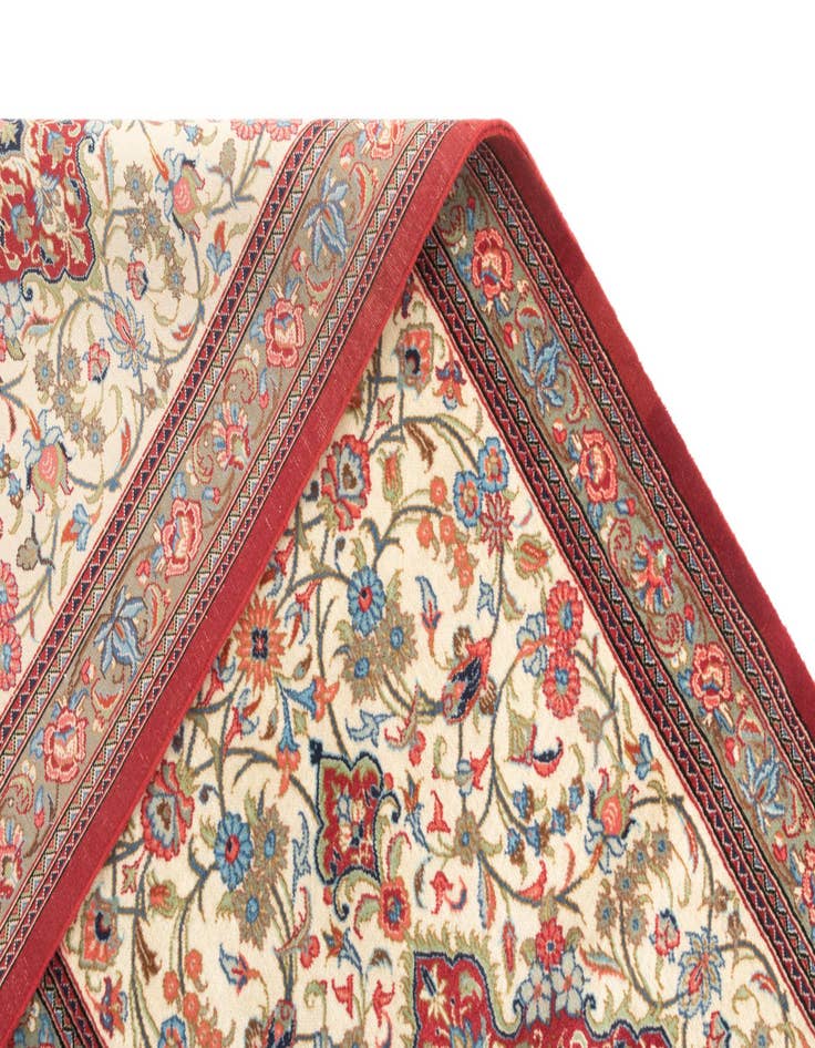 Detail image of  2' 11 x 19' 4 Ghom Runner Rug