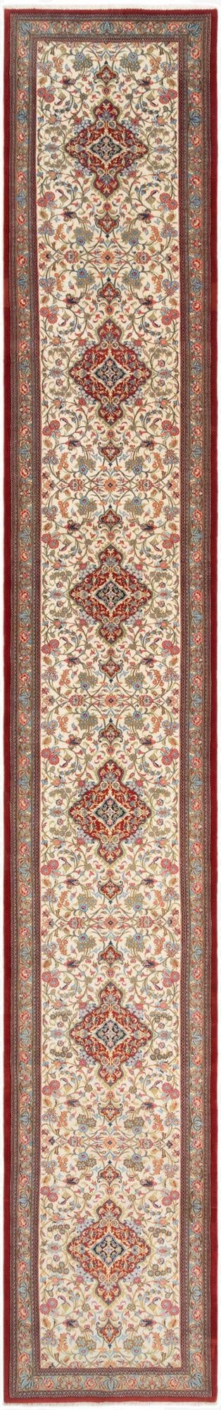  2' 11 x 19' 4 Ghom Runner Rug