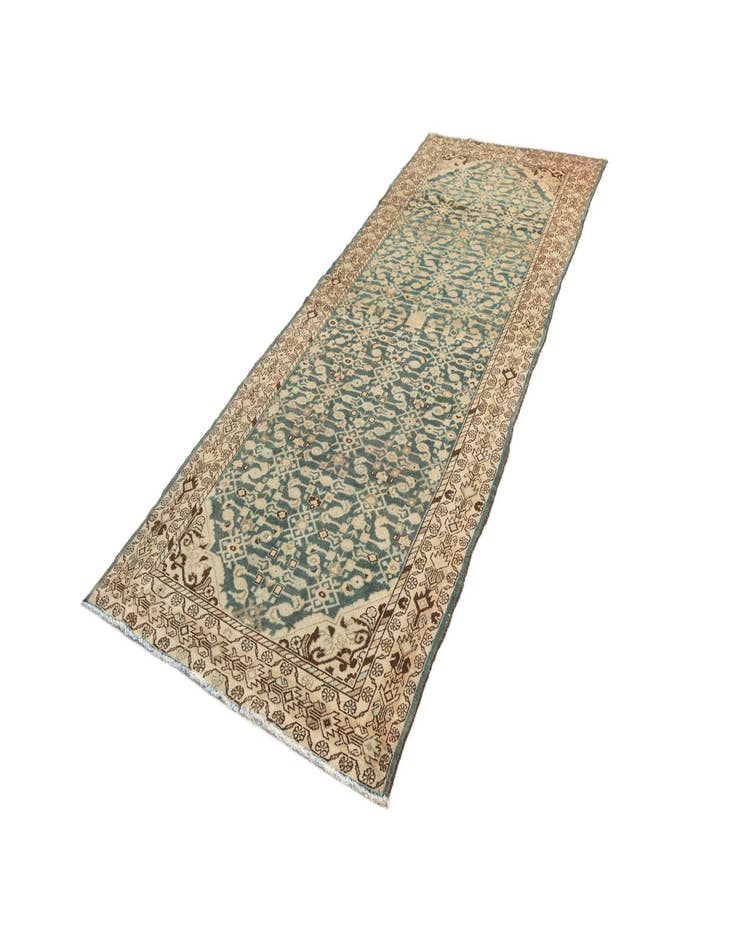 Detail image of  4' 4 x 11' 1 Hamedan Wool Runner Rug