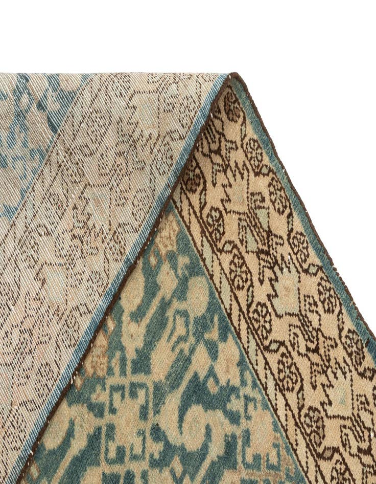 Detail image of  4' 4 x 11' 1 Hamedan Wool Runner Rug