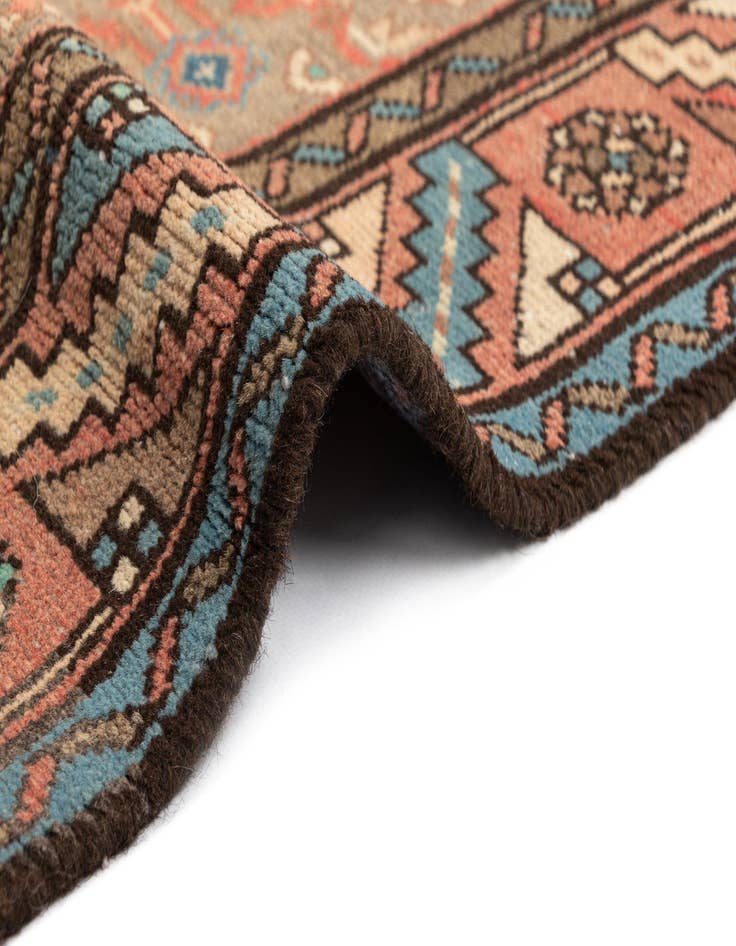 Detail image of  3' 6 x 10' Hamedan Wool Runner Rug