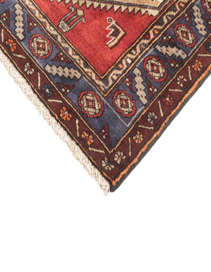 Detail image of  3' 3 x 13' Hamedan Runner Rug