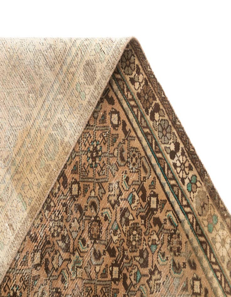 Detail image of  3' 7 x 9' 11 Hamedan Runner Rug