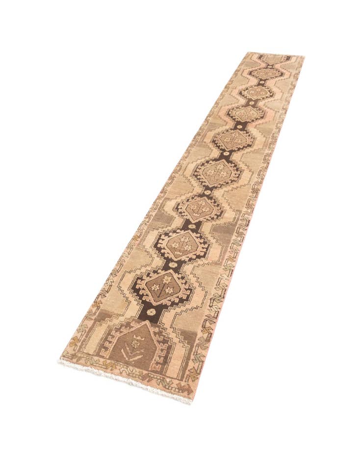 Detail image of  2' 5 x 12' 5 Hamedan Runner Rug