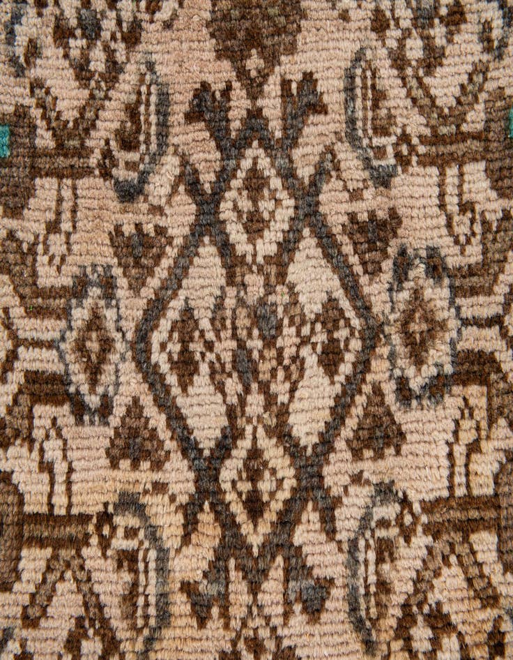 Detail image of  1' 10 x 7' 1  Hand Knotted Hamedan Runner Rug