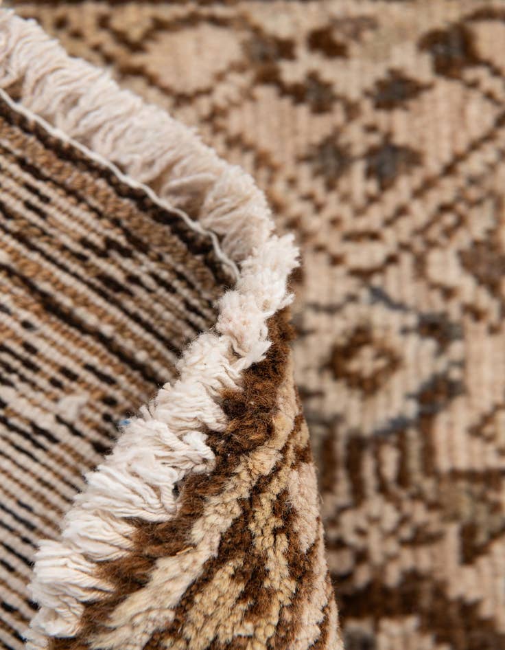 Detail image of  1' 10 x 7' 1  Hand Knotted Hamedan Runner Rug