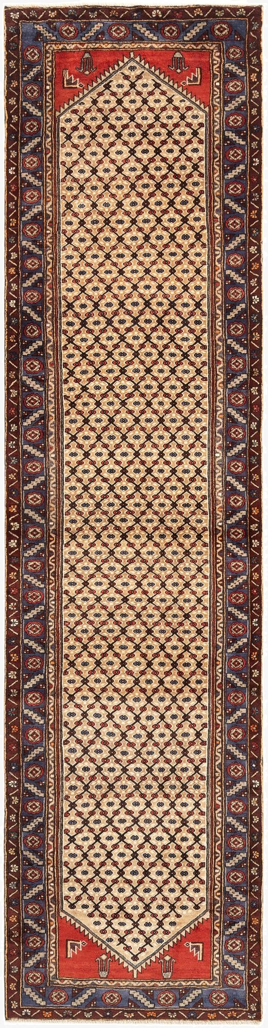  3' 3 x 13' Hamedan Runner Rug
