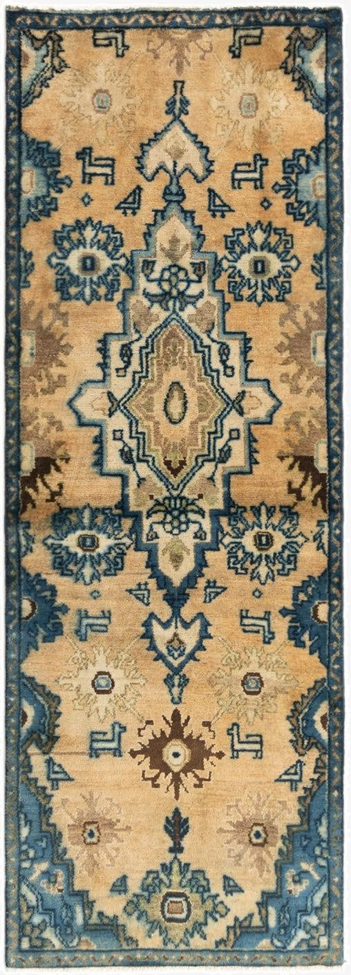  2' 7 x 7' 5 Hamedan Runner Rug