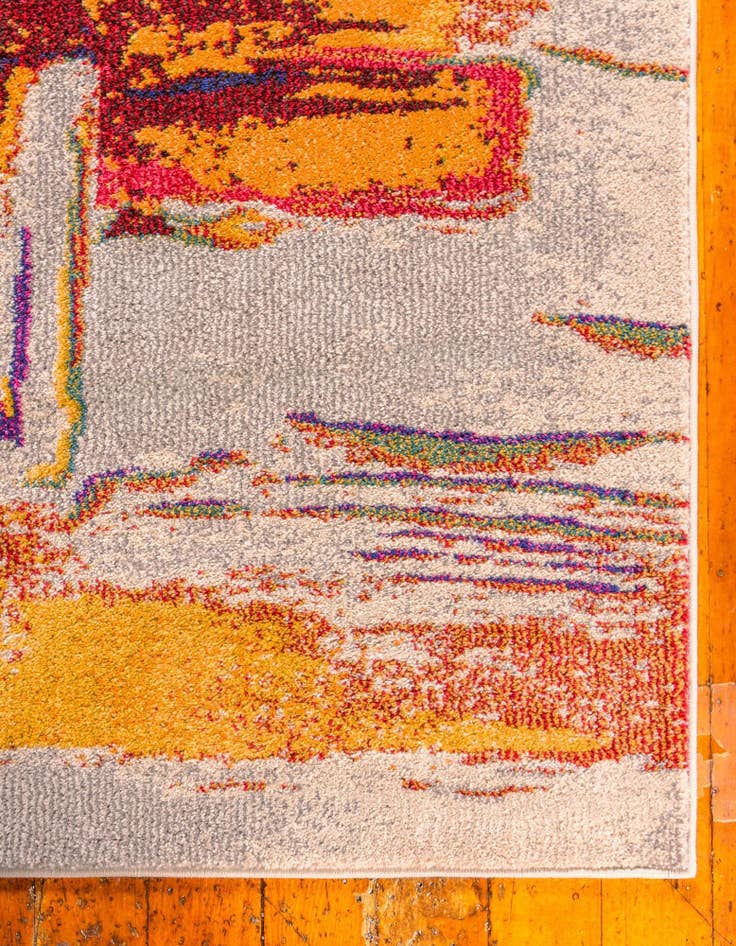 Detail image of  2' 7 x 10'  Washable Hyacinth Runner Rug