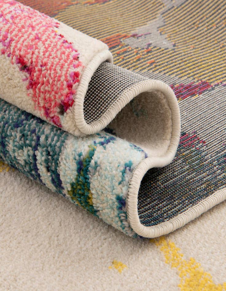 Detail image of  2' 7 x 10'  Washable Hyacinth Runner Rug