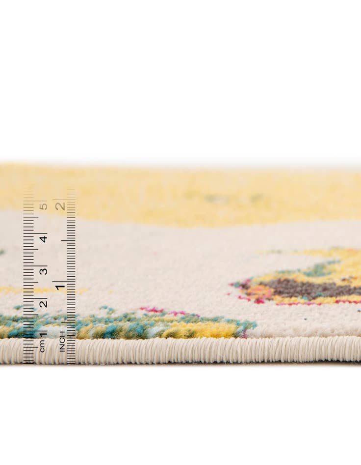 Detail image of  2' 7 x 10'  Washable Hyacinth Runner Rug