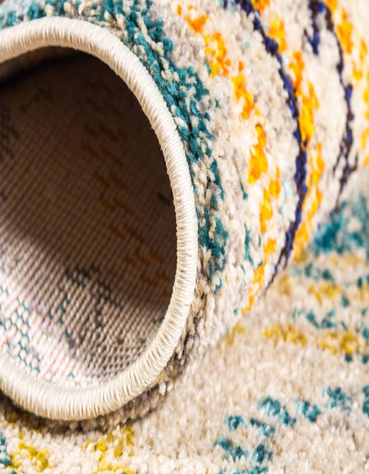 Detail image of  2' 2 x 6' 9  Washable Hyacinth Runner Rug