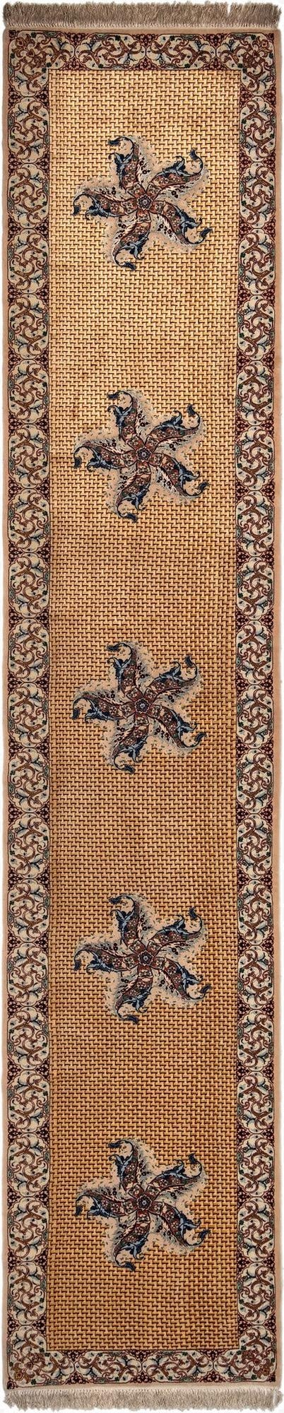  2' 11 x 13' 1 Isfahan Runner Rug