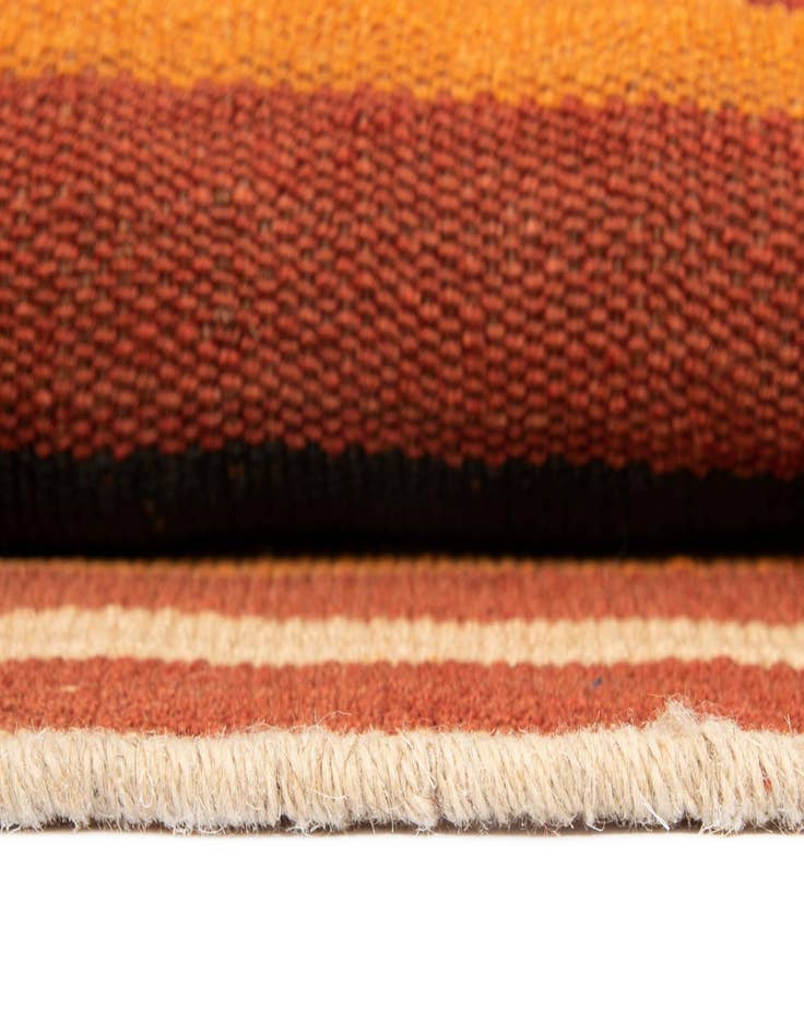 Detail image of  5' 6 x 11' 5 Jajim Wool Runner Rug