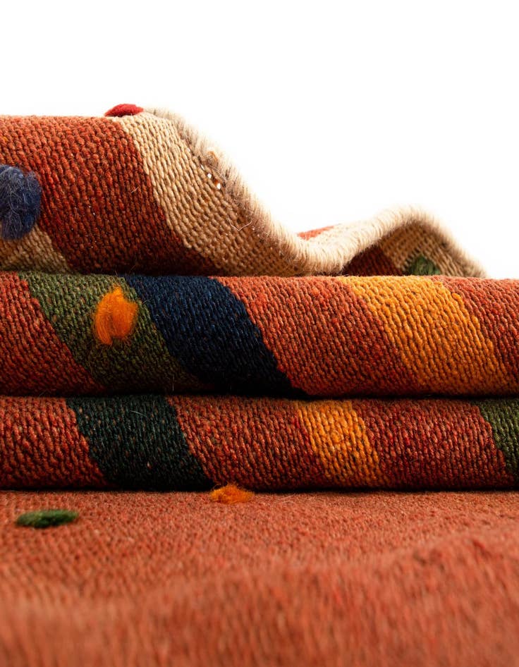 Detail image of  5' 6 x 11' 5 Jajim Wool Runner Rug