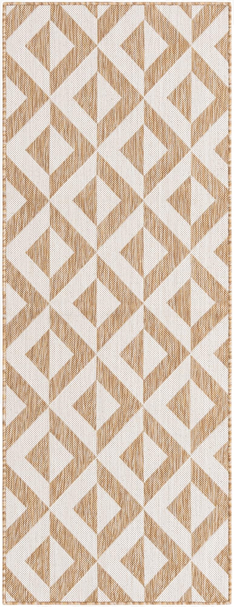  2' 3 x 6'  Washable Jill Zarin Indoor / Outdoor Runner Rug