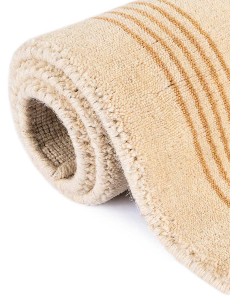 Detail image of  3' 3 x 12' Jill Zarin Striped Wool Runner Rug