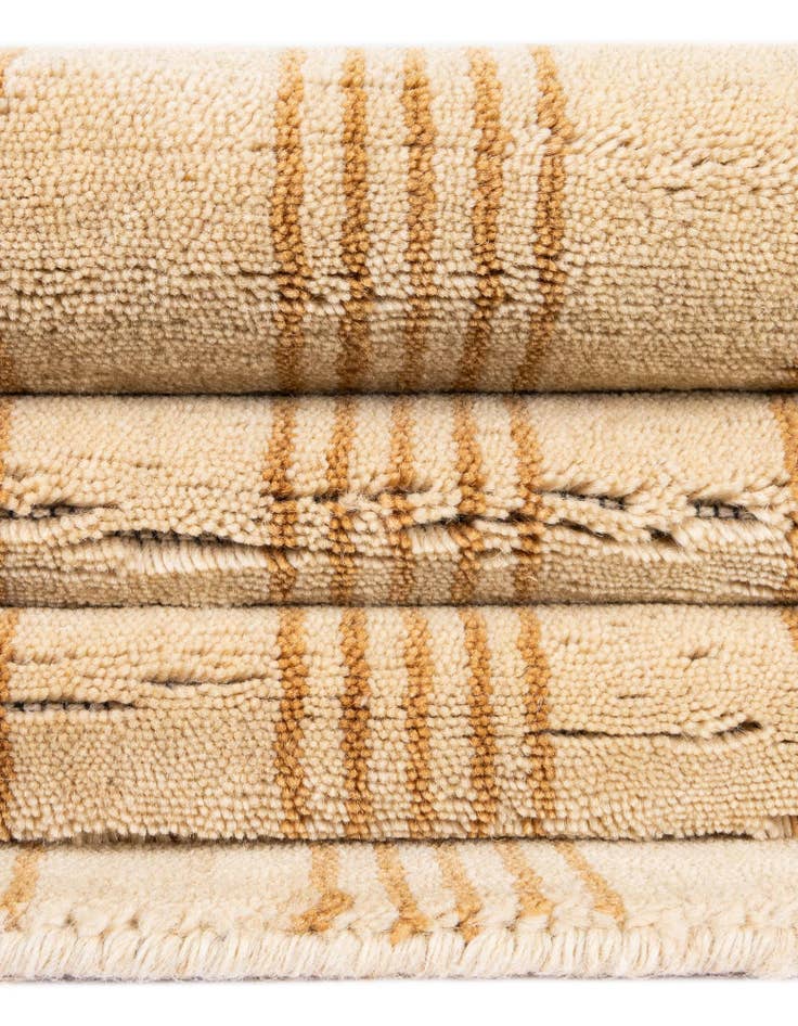 Detail image of  3' 3 x 12' Jill Zarin Striped Wool Runner Rug