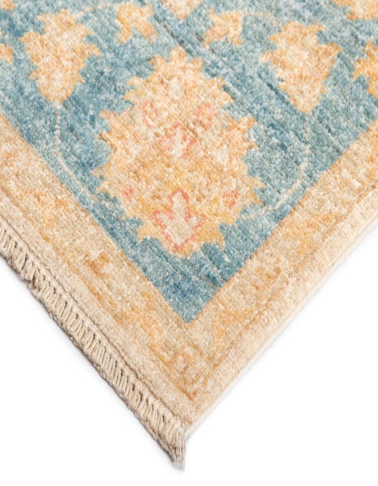 Detail image of  4' x 13' 7 Kaizar Wool Runner Rug