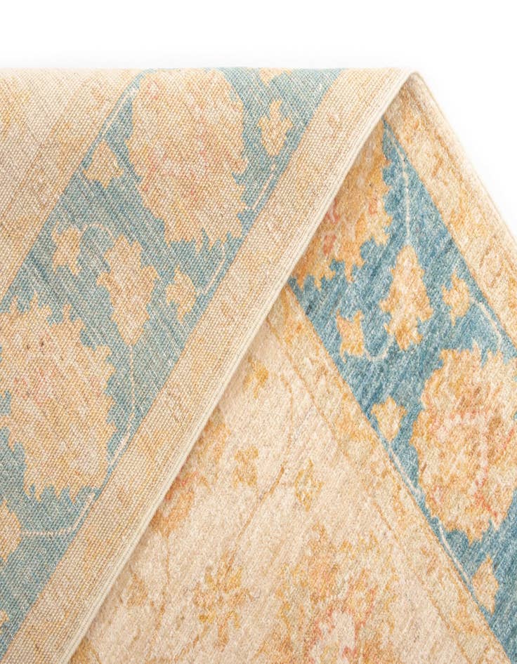 Detail image of  4' x 13' 7 Kaizar Wool Runner Rug