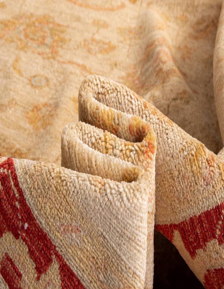 Detail image of  5' x 10' 11 Kaizar Wool Runner Rug