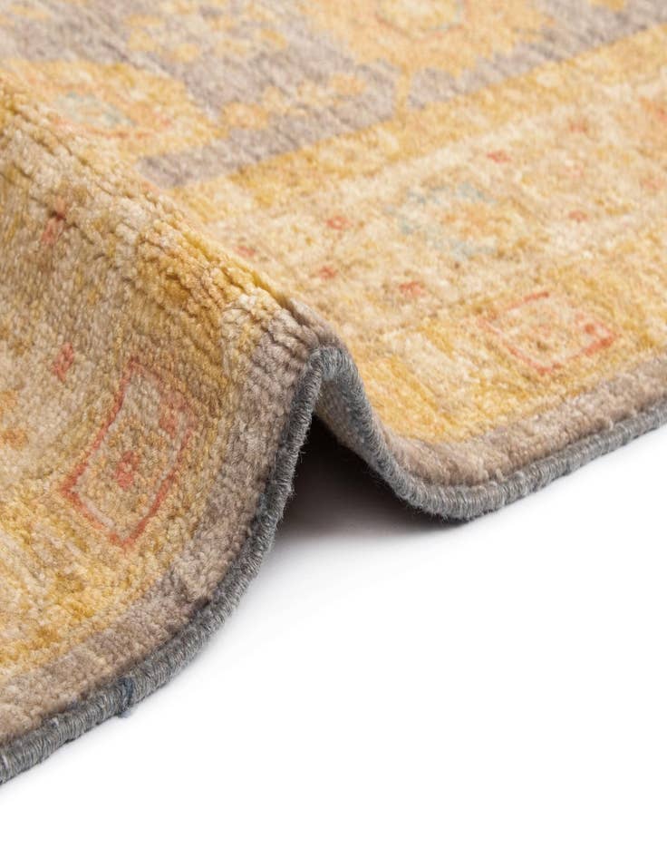 Detail image of  4' 8 x 11' 4 Kaizar Wool Runner Rug