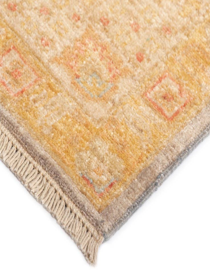 Detail image of  4' 8 x 11' 4 Kaizar Wool Runner Rug