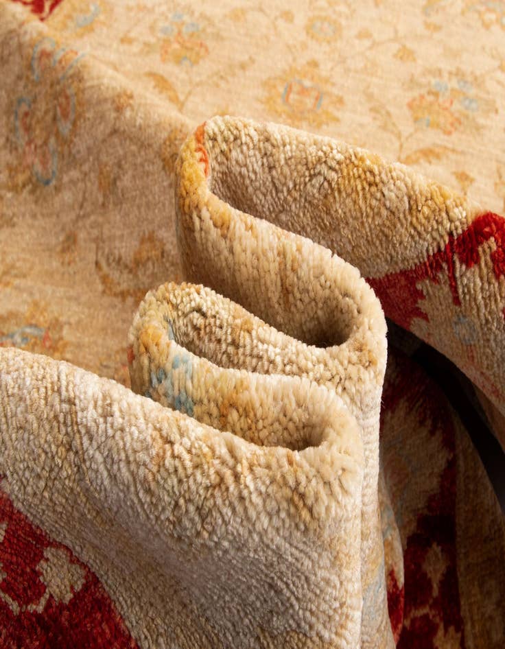 Detail image of  4' x 11' 7 Kaizar Wool Runner Rug