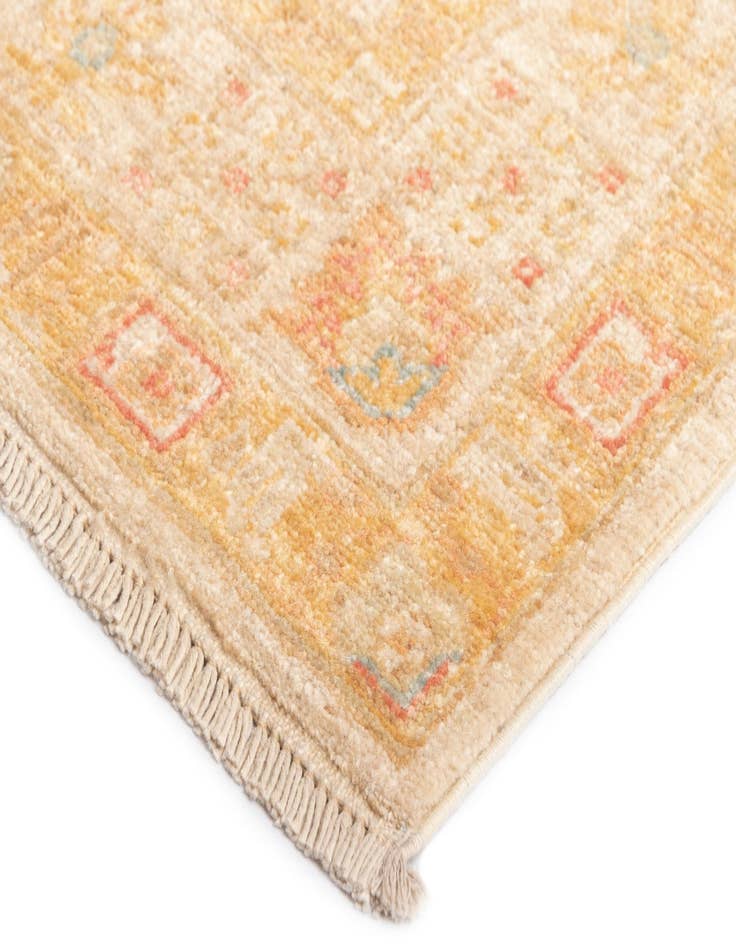 Detail image of  4' 8 x 11' 5 Kaizar Wool Runner Rug