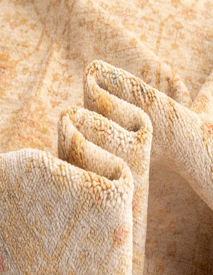 Detail image of  4' 8 x 11' 5 Kaizar Wool Runner Rug