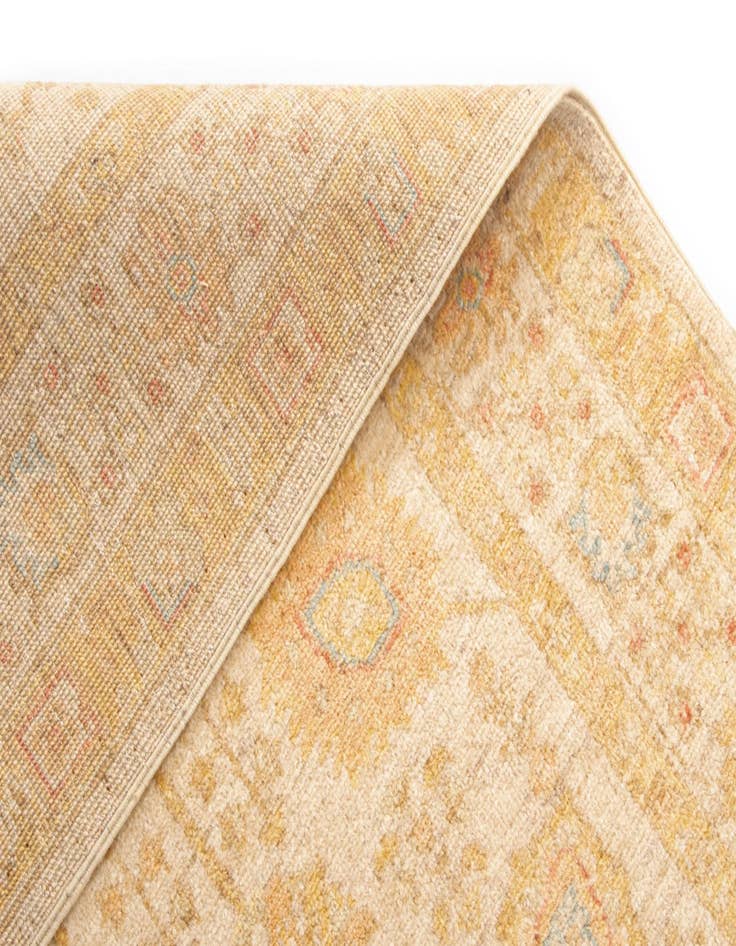 Detail image of  4' 8 x 11' 5 Kaizar Wool Runner Rug