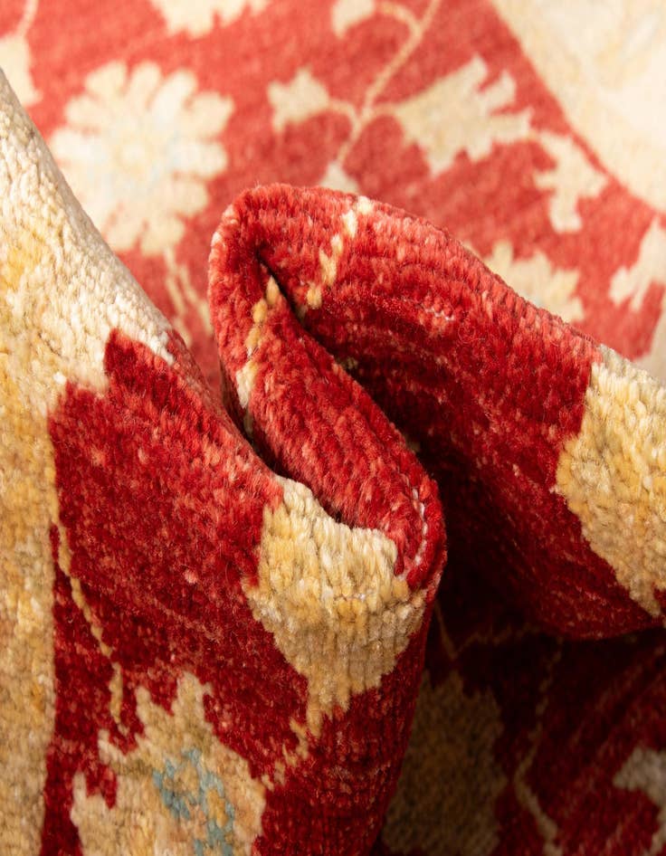 Detail image of  1' 11 x 12' Kaizar Wool Runner Rug