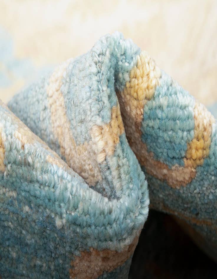 Detail image of  2' 5 x 12' 8 Kaizar Wool Runner Rug