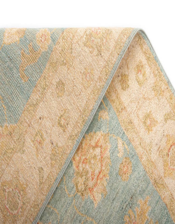 Detail image of  2' 7 x 14' 9 Kaizar Wool Runner Rug