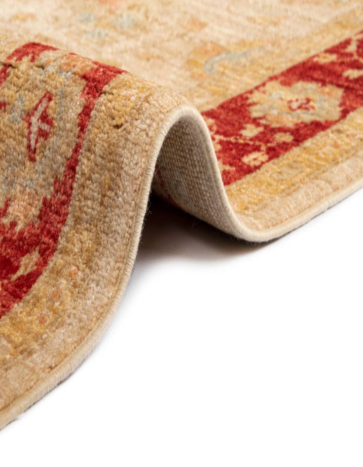 Detail image of  3' 11 x 13' 5 Kaizar Wool Runner Rug