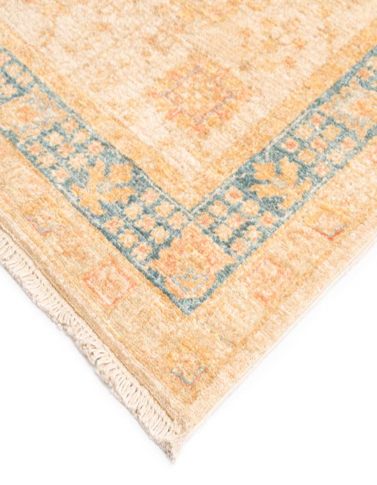 Detail image of  4' 8 x 14' 8 Kaizar Wool Runner Rug