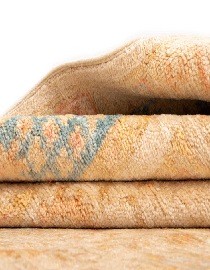 Detail image of  4' 8 x 14' 8 Kaizar Wool Runner Rug