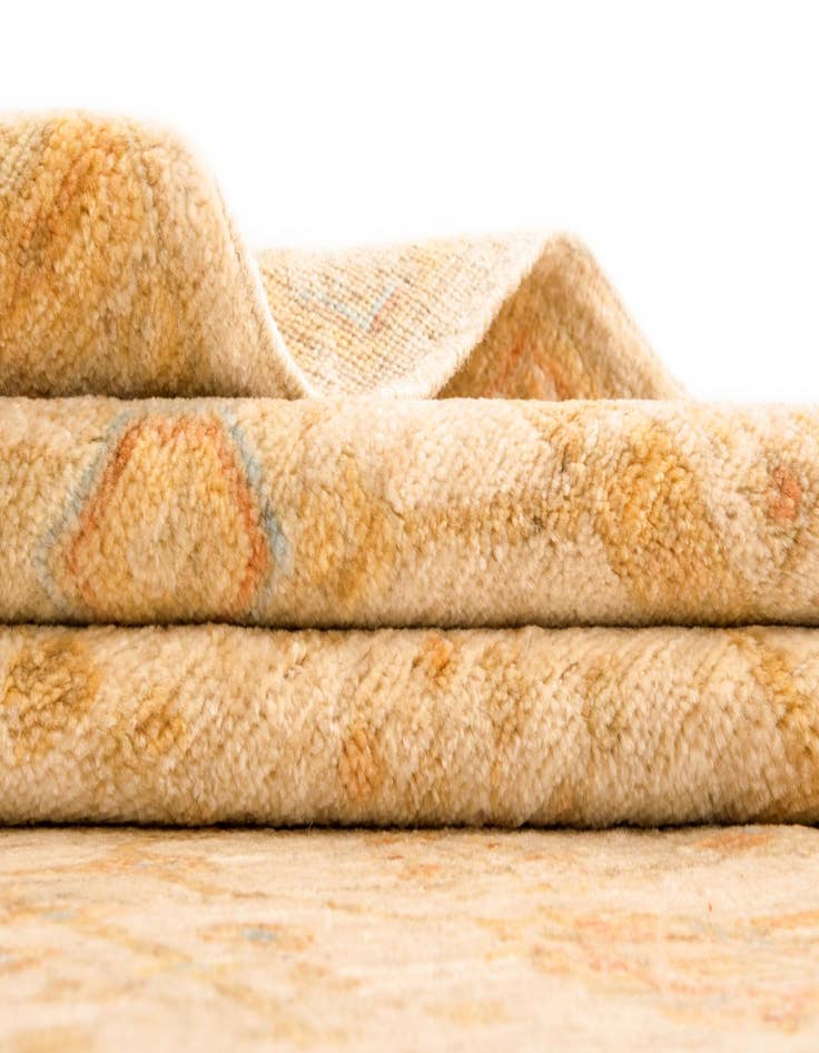 Detail image of  4' 7 x 14' 8 Kaizar Wool Runner Rug