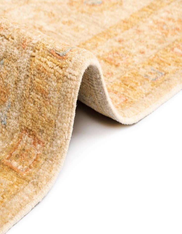 Detail image of  4' 7 x 14' 8 Kaizar Wool Runner Rug