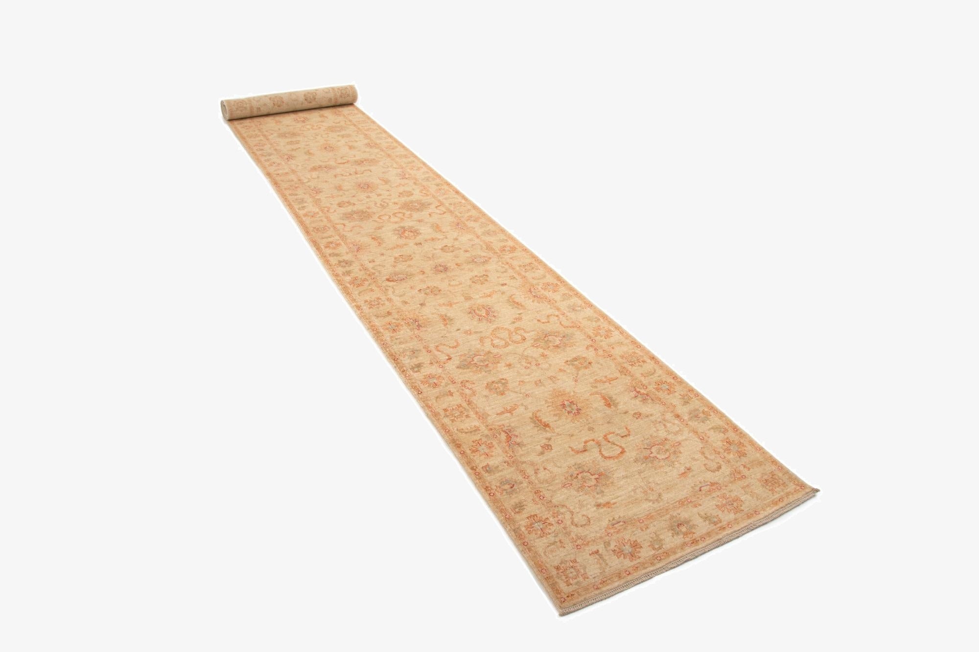  2' 11 x 19' 6 Kaizar Wool Runner Rug