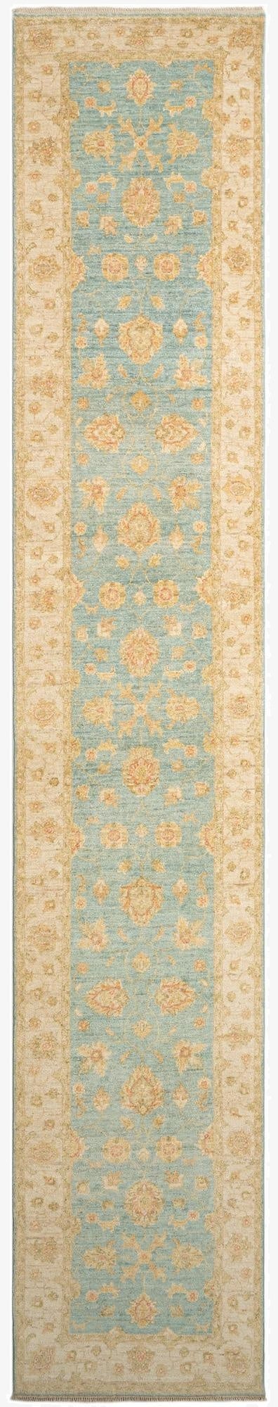  2' 7 x 14' 9 Kaizar Wool Runner Rug