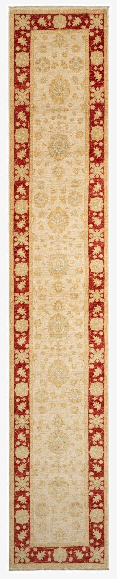  2' 7 x 14' 8 Kaizar Wool Runner Rug