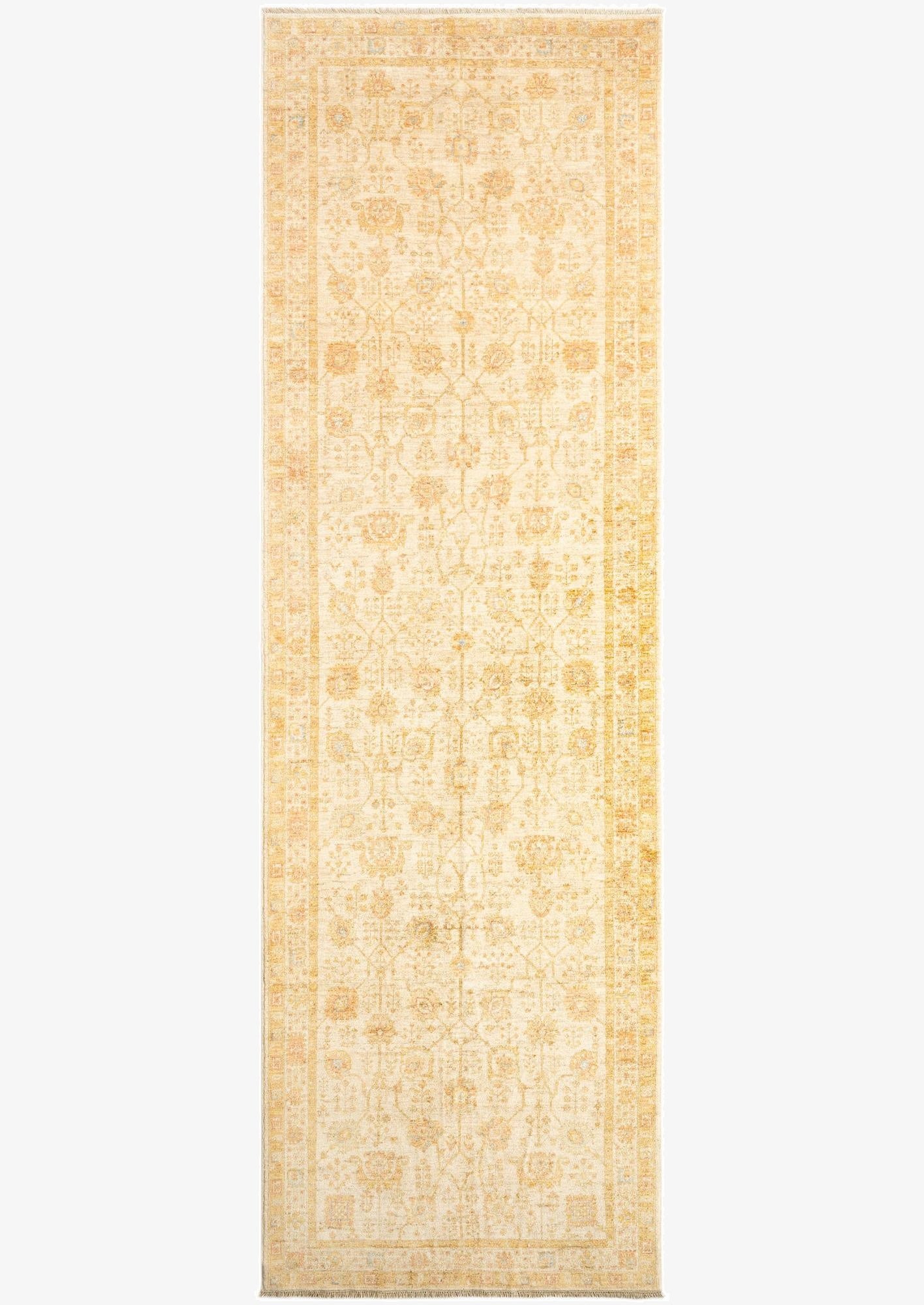  4' 7 x 14' 8 Kaizar Wool Runner Rug