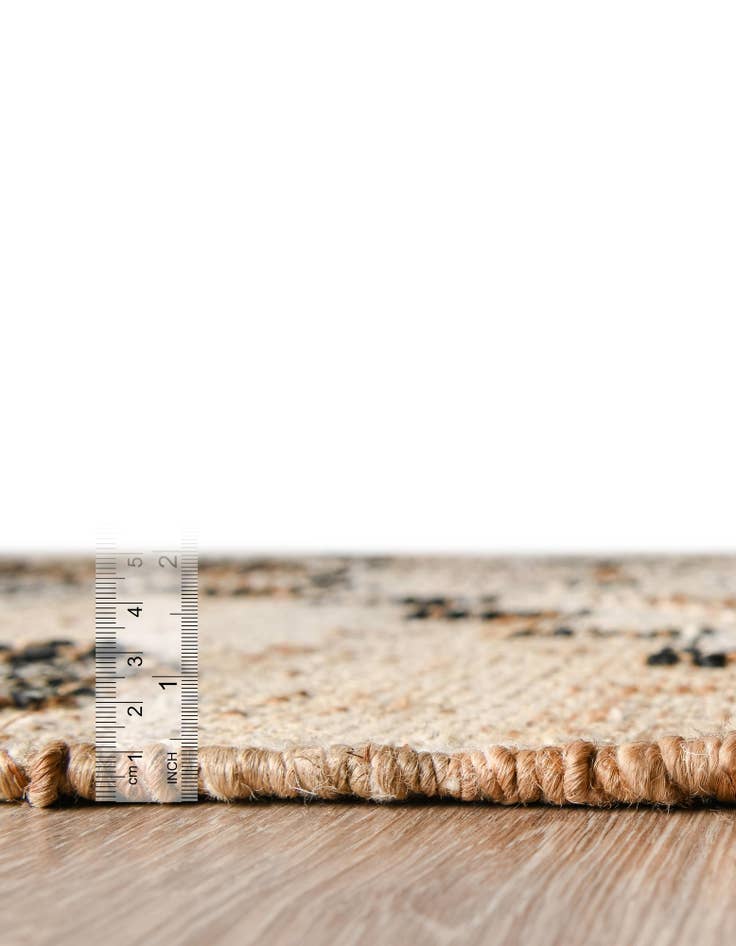 Detail image of  2' x 8'  Hand Woven Kala Handwoven Jute Runner Rug